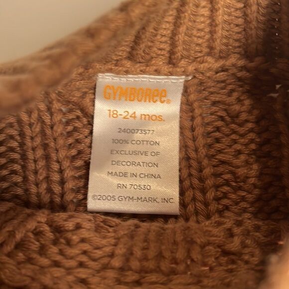 Gymboree Snow Plow 2005 Sweater, Matching Hat & Pants 18-24 months - Picture 4 of 6